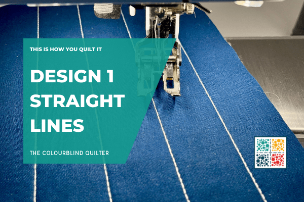 Straight Line Quilting Design