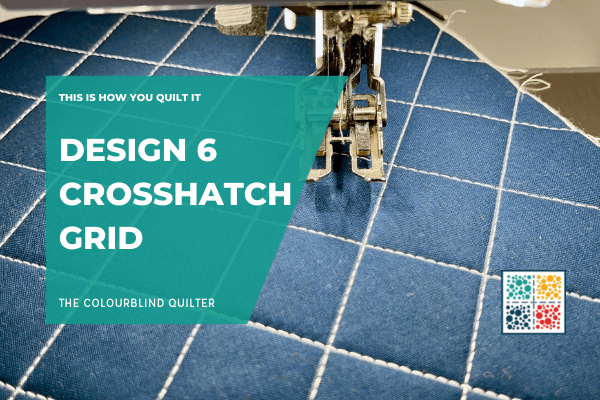 Crosshatch Grid Quilting Design