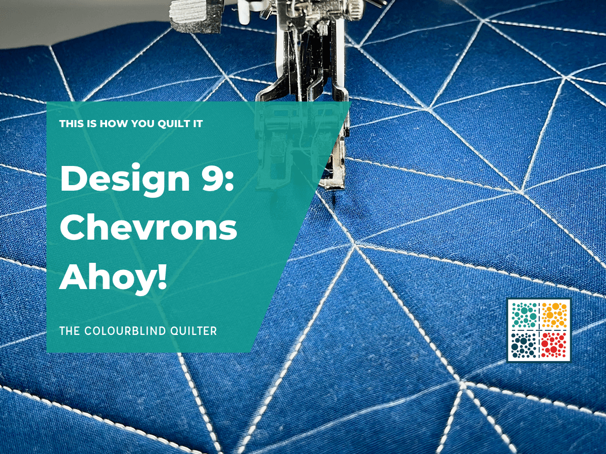 Chevron Ahoy Quilting Design